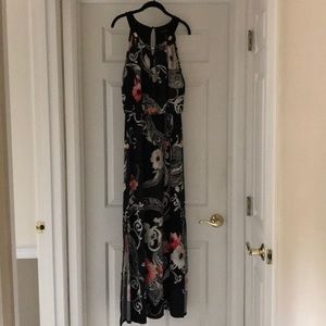 Long floral dress
